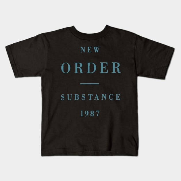 substance 1987 Kids T-Shirt by woofold